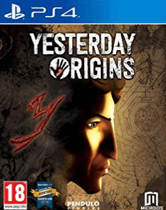 Yesterday Origins box art for Playstation 4